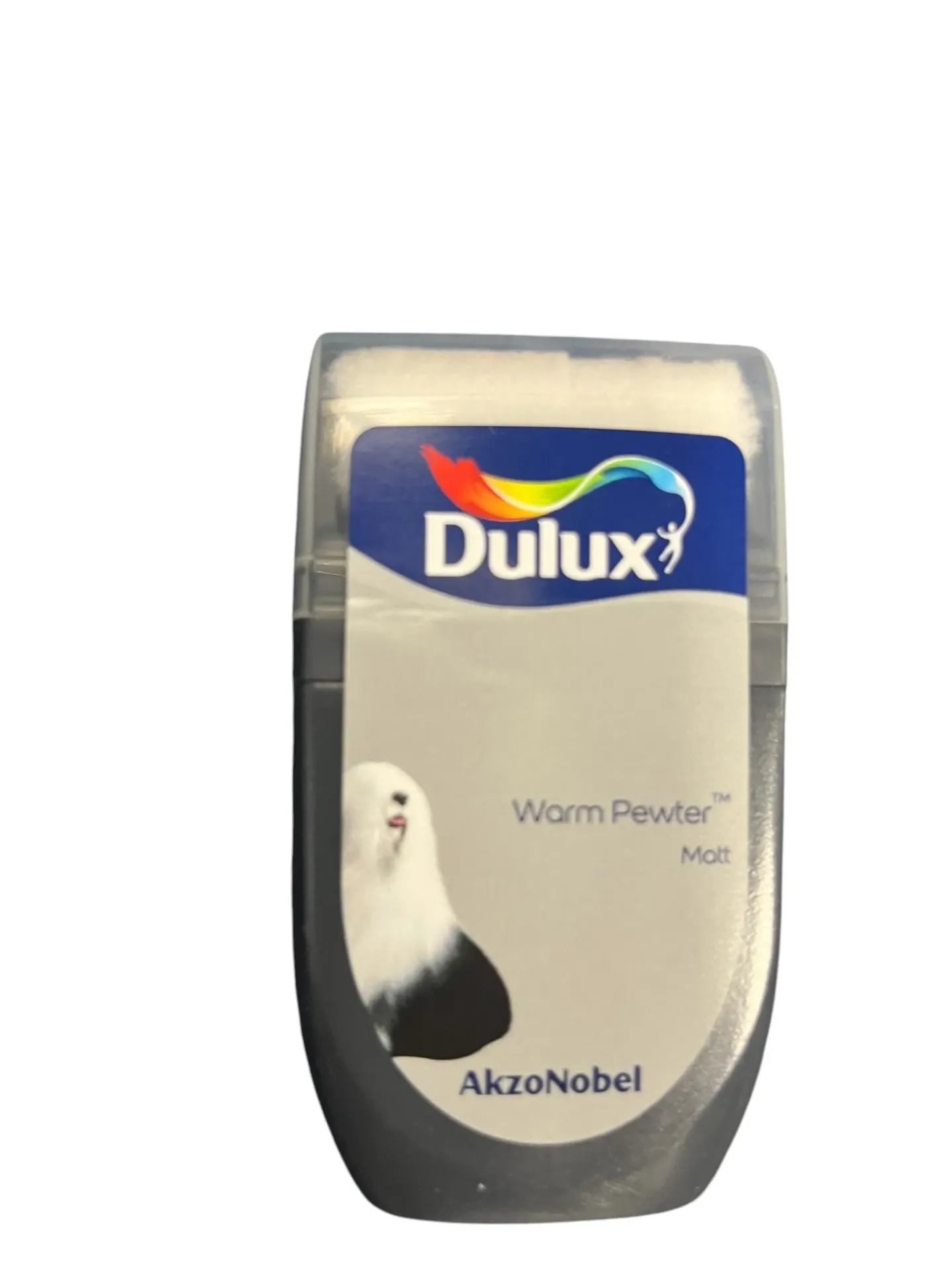 Dulux Walls and Ceilings Matt Paint Warm Pewter 30ml Sample