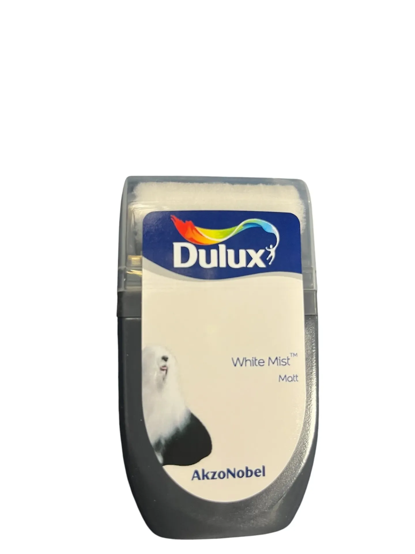 Dulux Walls and Ceilings Matt Paint White Mist 30ml Sample