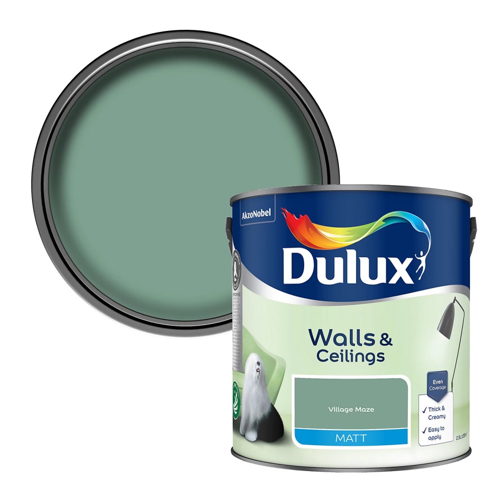 [102910] Dulux Retail Vinyl Matt Village Maze 2.5L