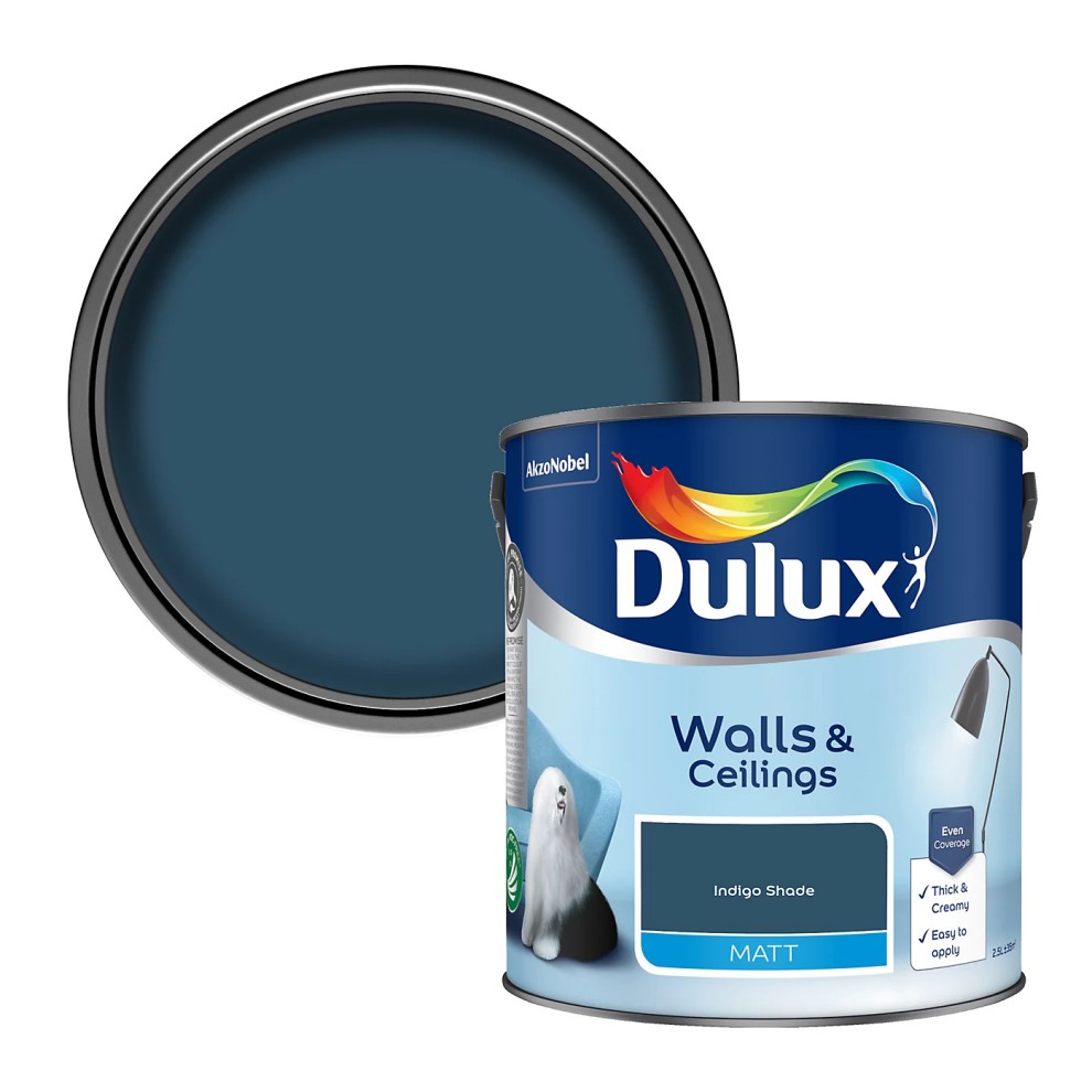 Dulux Retail Vinyl Matt Indigo Shade 2.5L