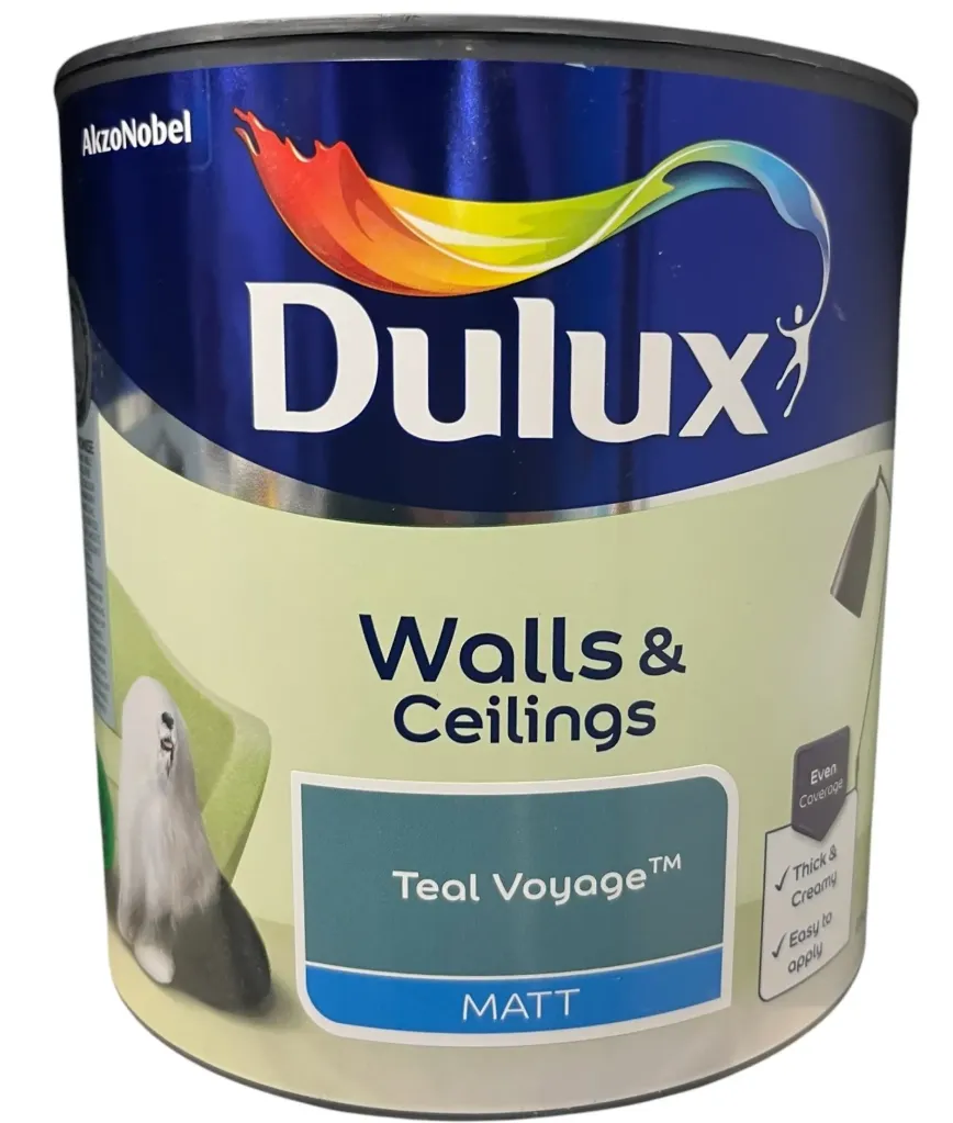 [102909] Dulux Retail Vinyl Matt Teal Voyage 2.5L