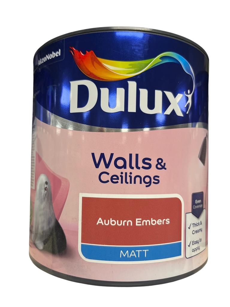 Dulux Retail Vinyl Matt Auburn Embers 2.5L