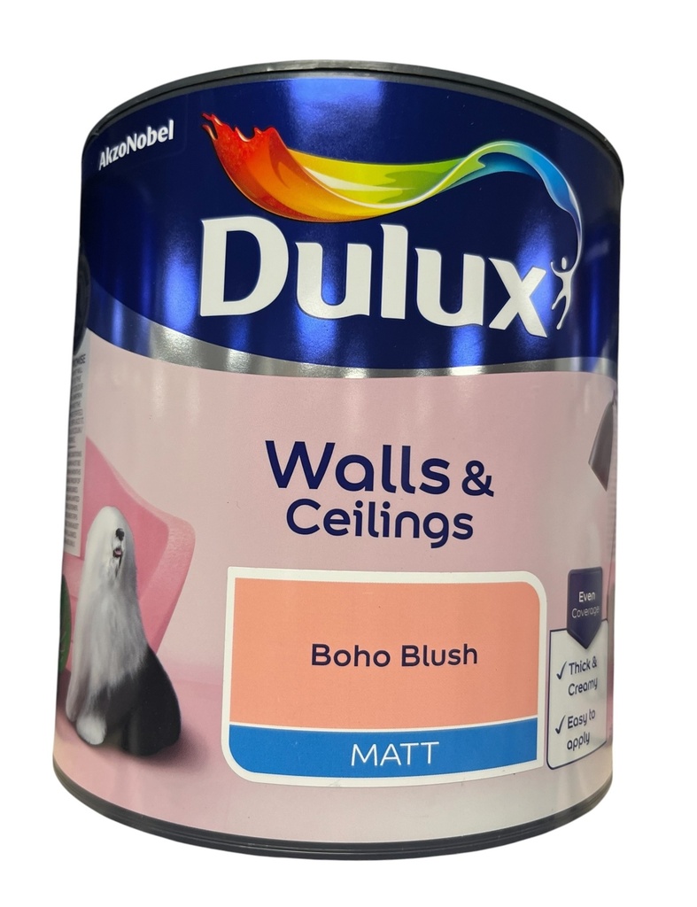 Dulux Retail Vinyl Matt Boho Blush 2.5L
