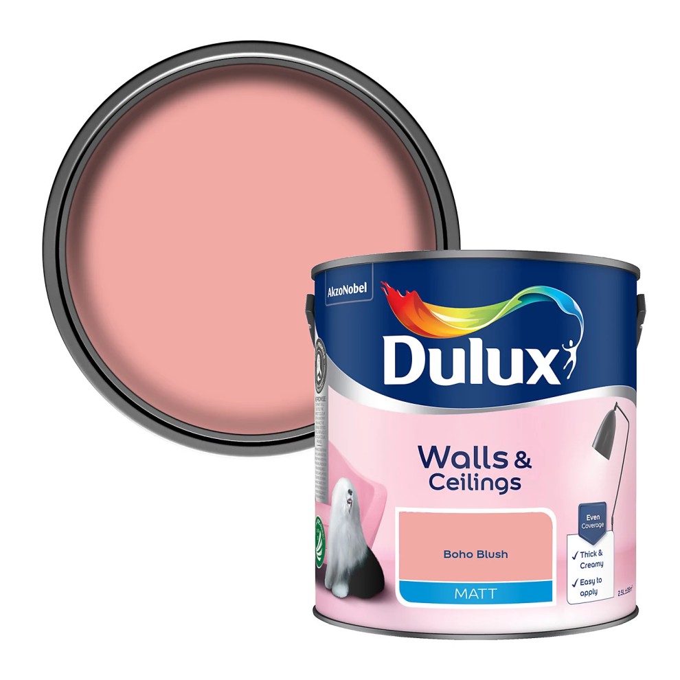 Dulux Retail Vinyl Matt Boho Blush 2.5L