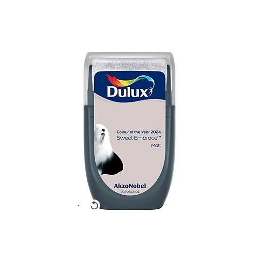 Dulux Walls and Ceilings Matt Paint Sweet Embrace 30ml Sample