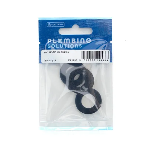 Centurion 3/4" Hose Washers - Washing Machine (Pack of 4)