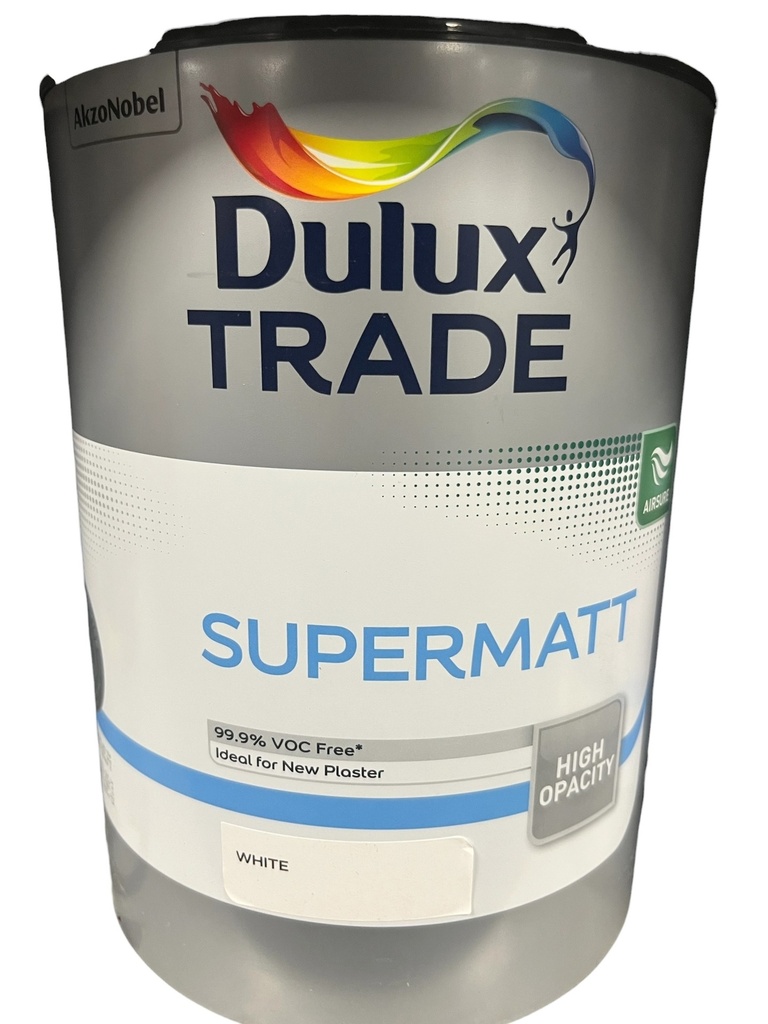 [2988] Dulux Trade Supermatt White 5L