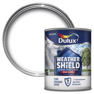 [5006] Dulux Retail Weathershield Gloss Pure Brilliant White 750ml