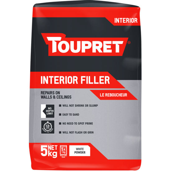 Toupret Interior Filler 5kg