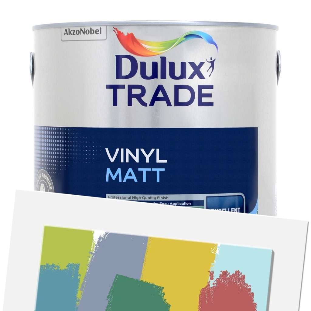 Dulux Trade Vinyl Matt Tinted Colour EDB 2.5L