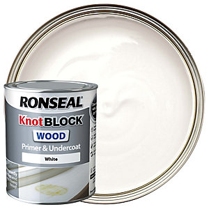 [93231] Ronseal Knot Block Primer & Undercoat White 750ml
