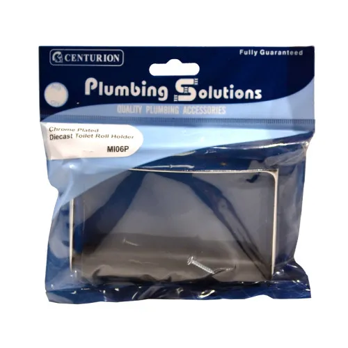 Centurion Toilet Roll Holder - Chrome Plated Diecast
