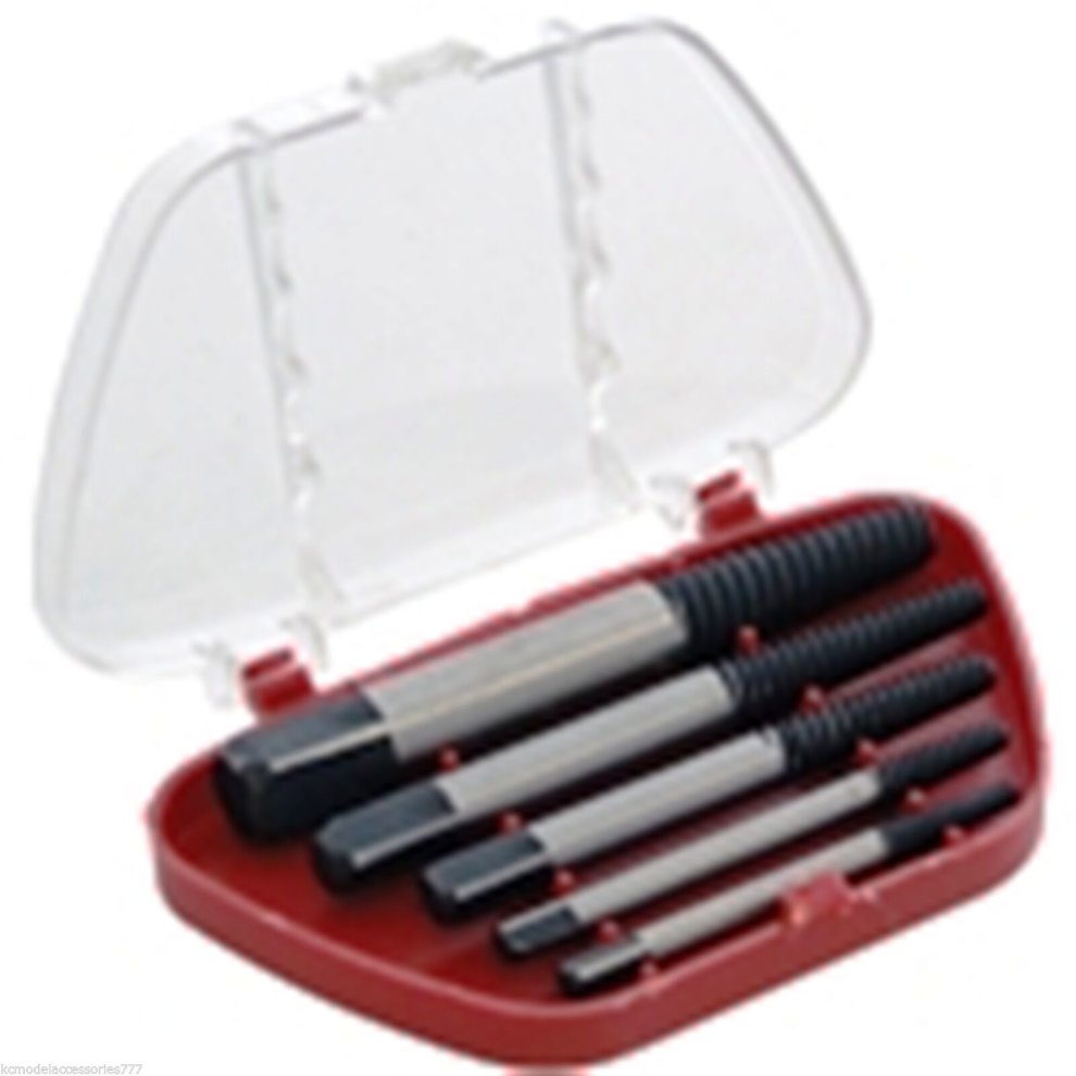 Amtech 5 Piece Screw Extractor Set