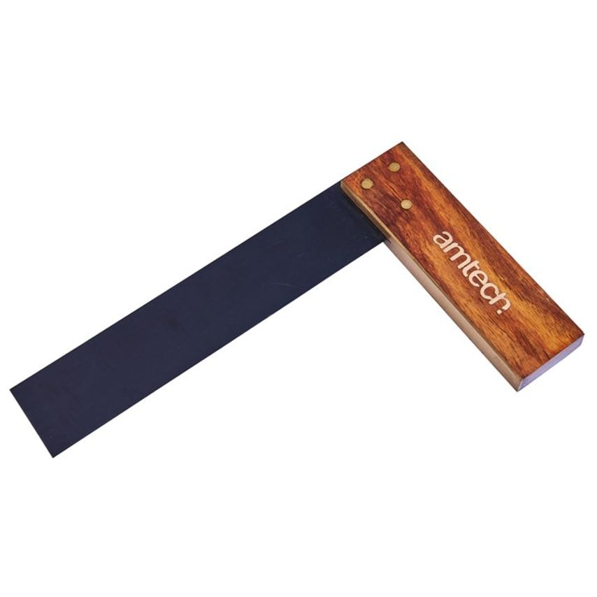 Amtech 230mm (9") Wooden Tri Square