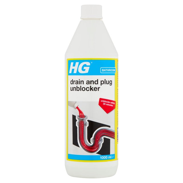 HG Drain And Plug Unblocker Gel 1L