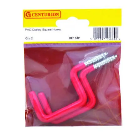 86 X 35mm Square Hooks (pack Of 2)