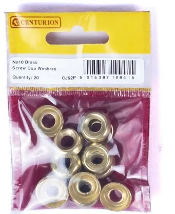 [CJ52P] Centurion No 10 EB Screw Cup Washers (20 Pack)