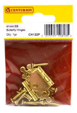 [CH122P] Centurion 41mm (1 5/8”) EB Butterfly Hinge