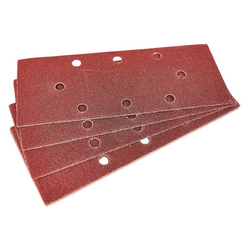 Amtech 10 x 1/3 P80 Grit Sanding Sheets (93mm x 230mm)
