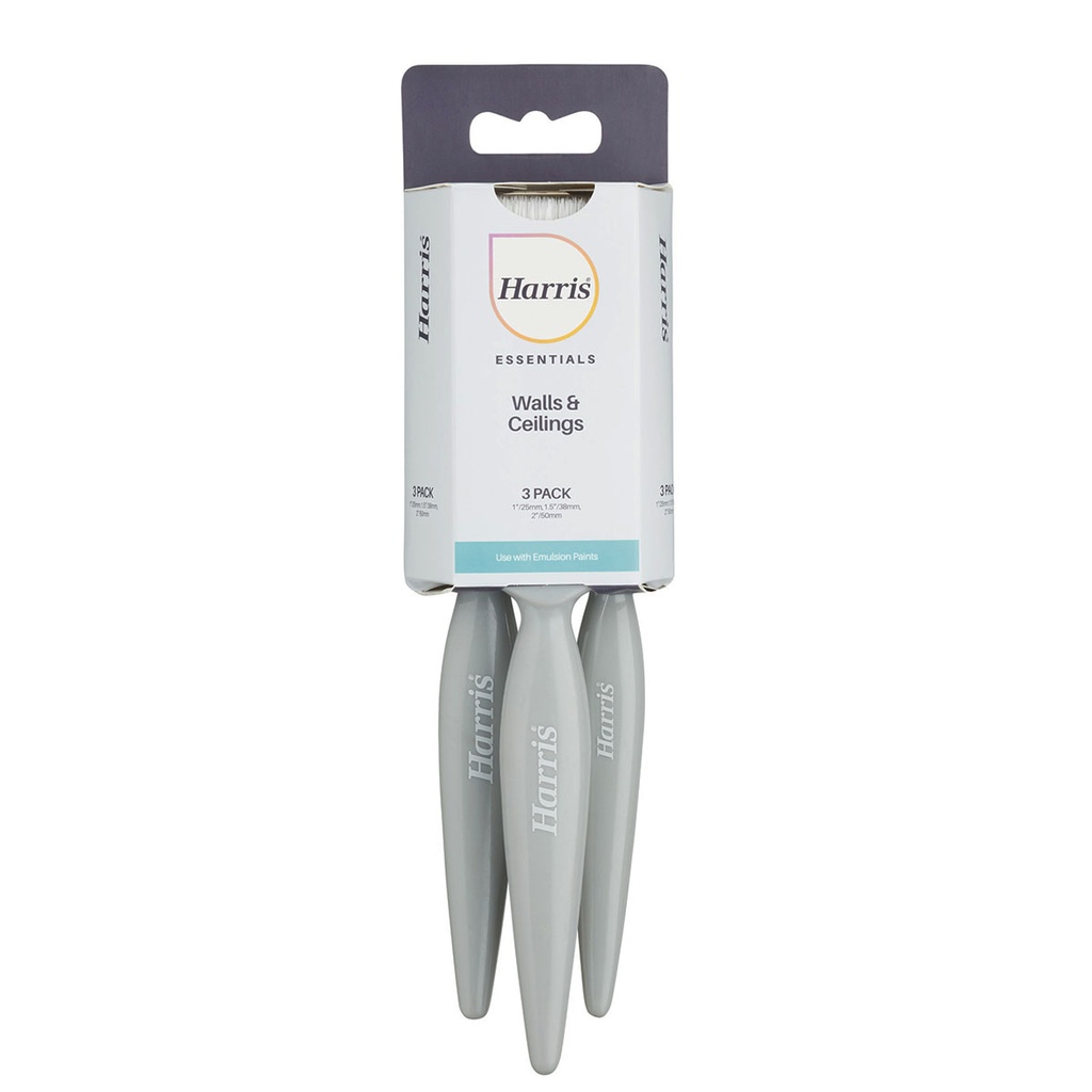 [101011005] Harris Essentials - 3 Brush Pack