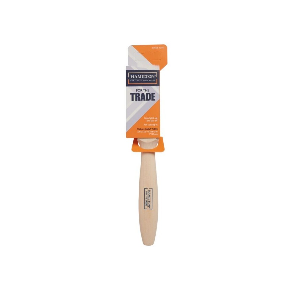 Hamilton For the Trade - 1" Angled Window Brush