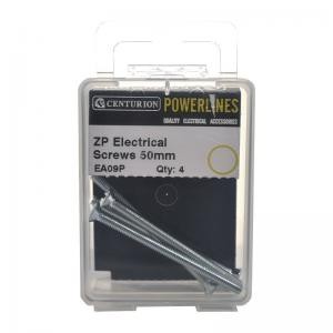 Centurion Electrical Socket Screws, M3.5 x 50mm, Zinc Plated