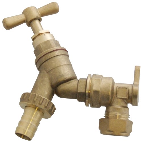 [U2010] Amtech 1/2" x 3/4" BSP Brass Tap and Hose Adaptor