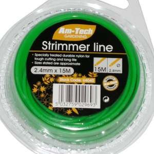 [U4040] Amtech 15m x 2.4mm Strimmer Line