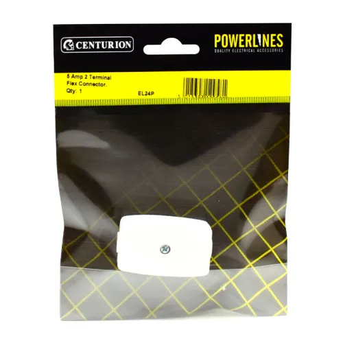 [EL24P] Centurion 5 Amp 2 Terminal Flex Connector