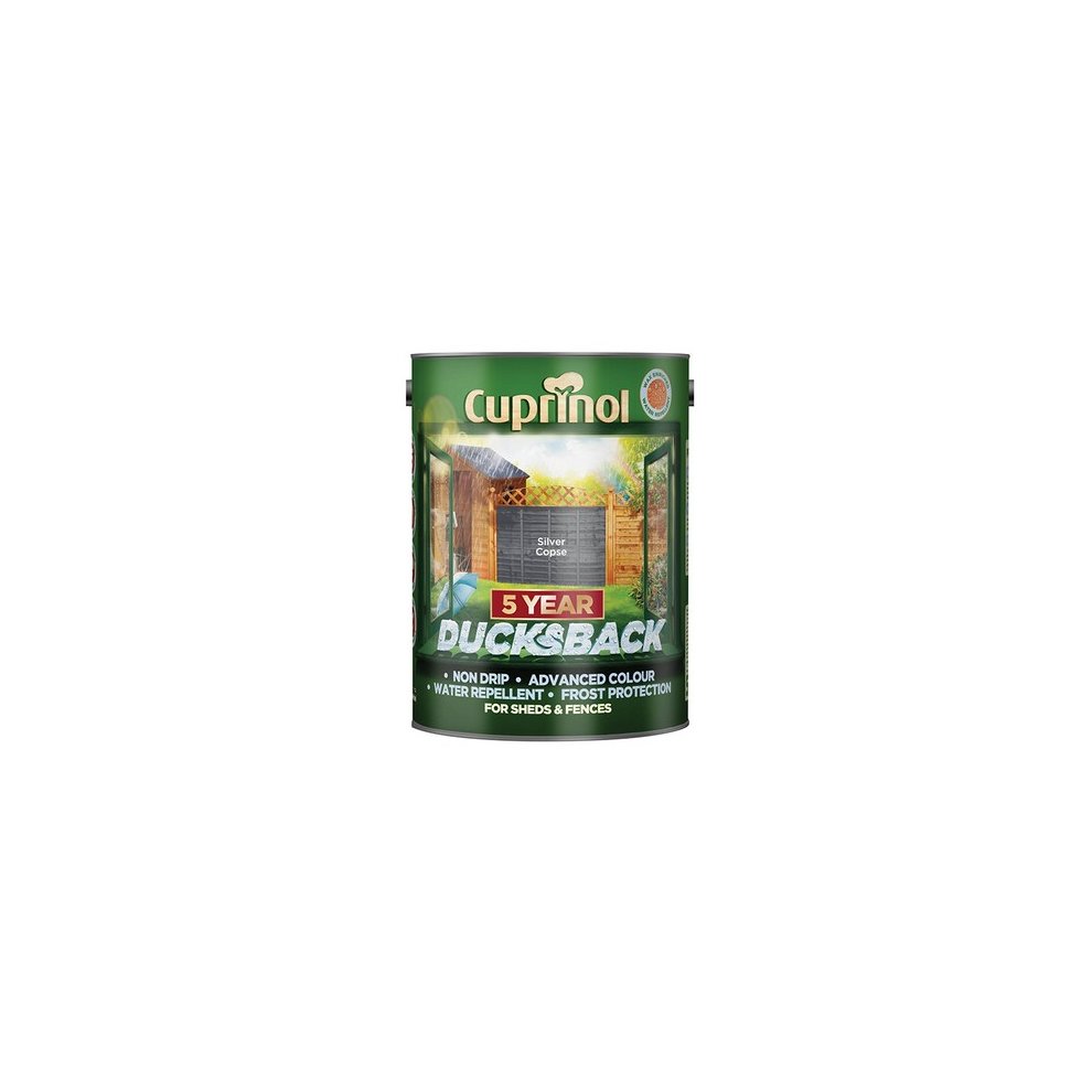 Cuprinol 5 Year Ducksback Silver Copse 5L