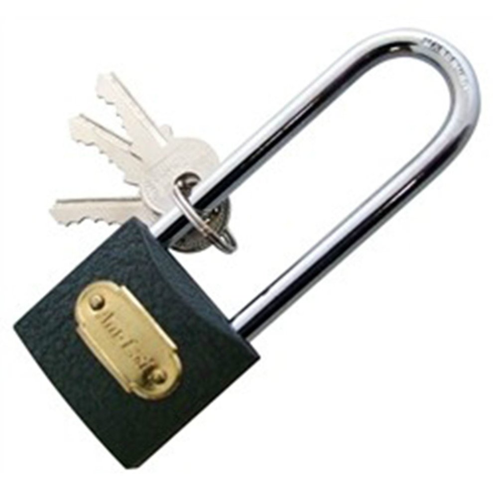 Amtech 38mm Long Shackle Iron Padlock