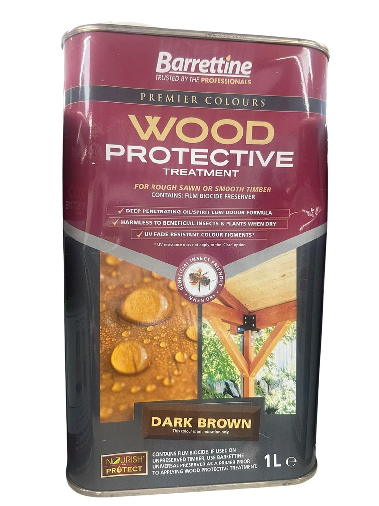 Barrettine Protective Treatment Dark Brown 1L