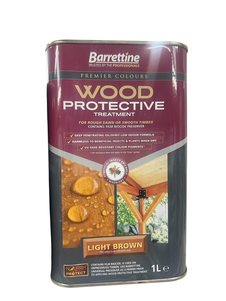 Barrettine Protective Treatment Light Brown 1L
