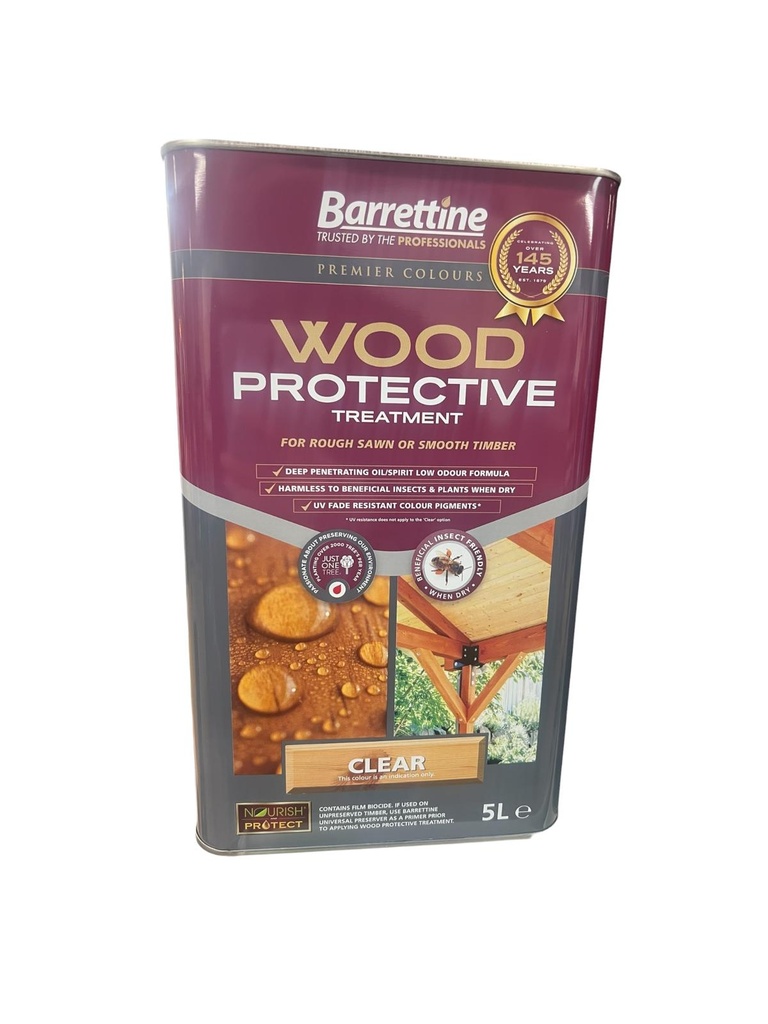 [92904] Barrettine Protective Treatment Clear 5L