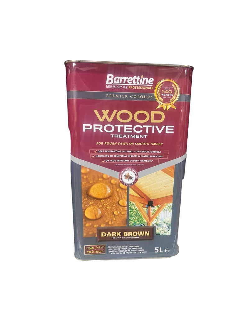 Barrettine Protective Treatment Dark Brown 5L