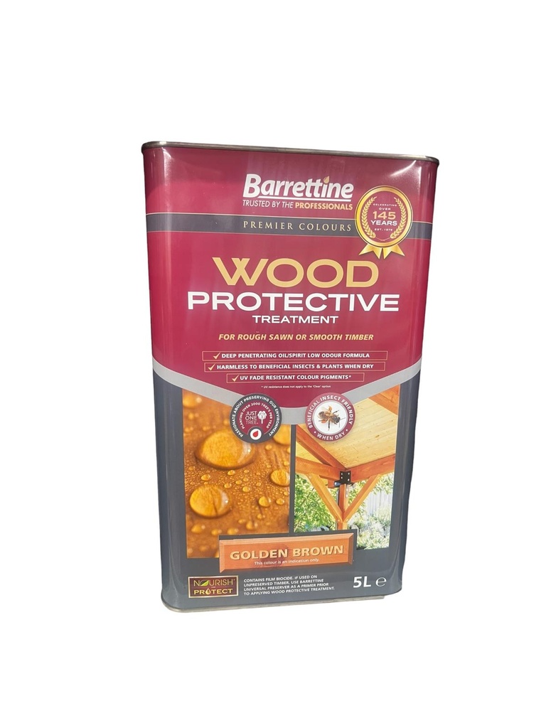 Barrettine Protective Treatment Golden Brown 5L