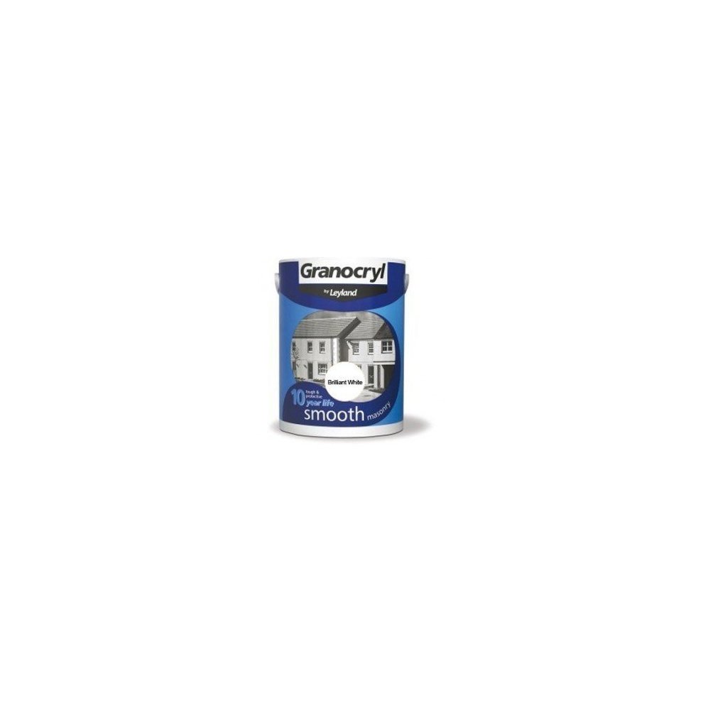 Granocryl Smooth Masonry Brilliant White 5litre