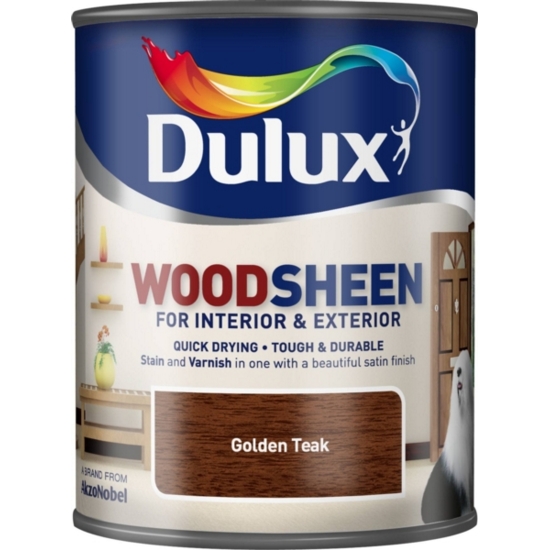 Dulux Waterbased Woodsheen Golden Teak 750ml