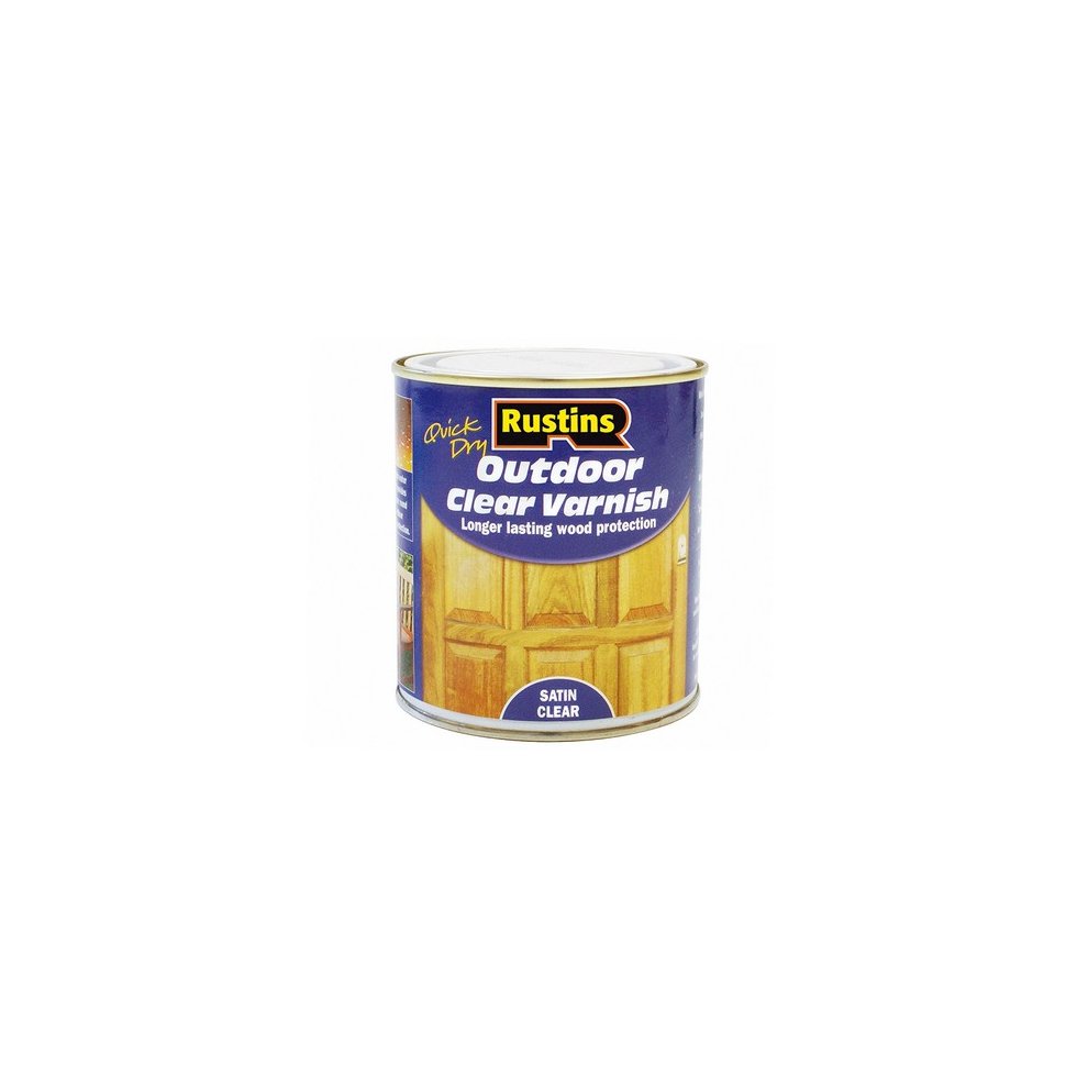 Rustins Outdoor Clear Varnish Satin 2.5L