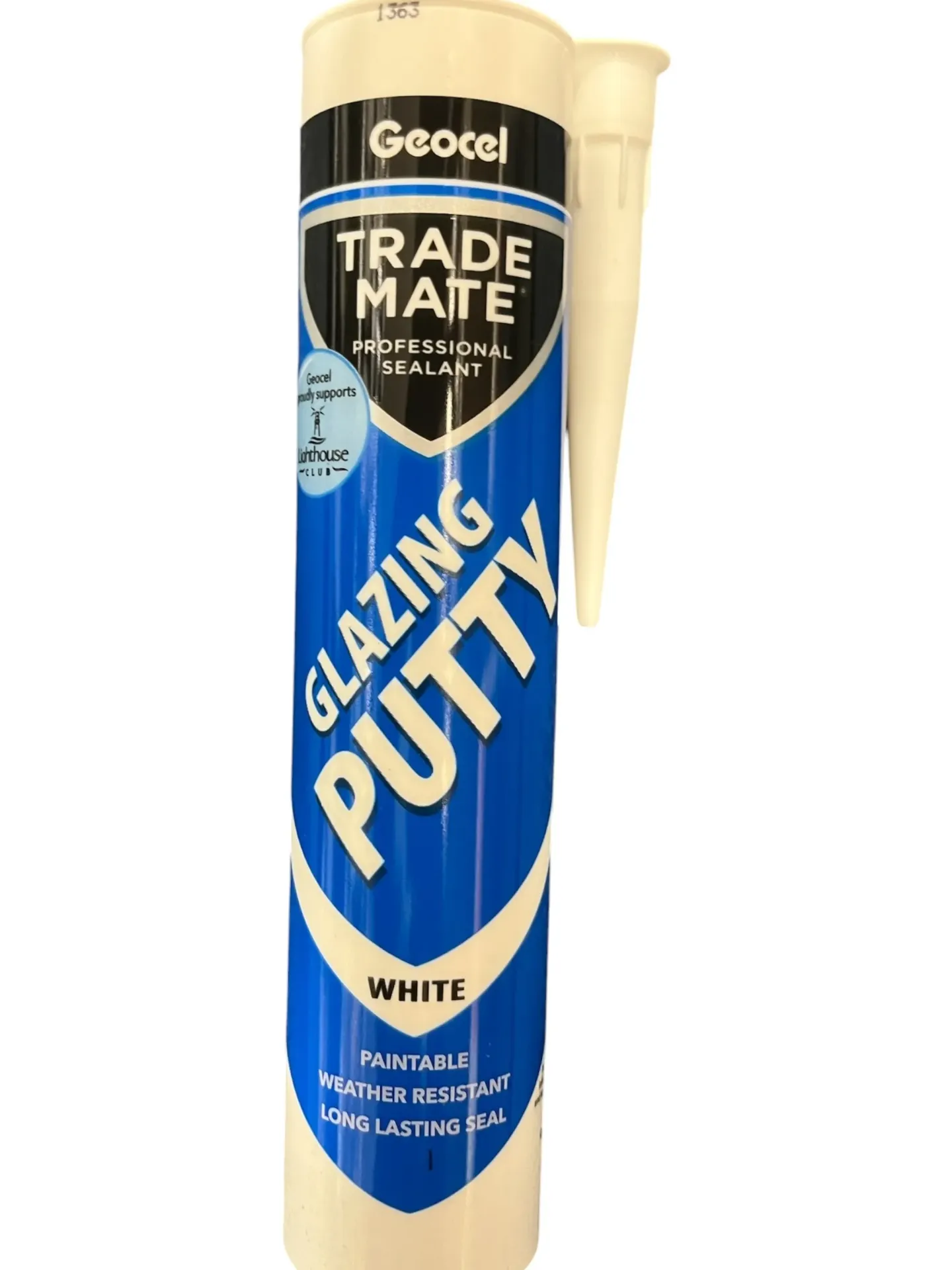 Geocel Trade Mate Glazing Putty White G/C