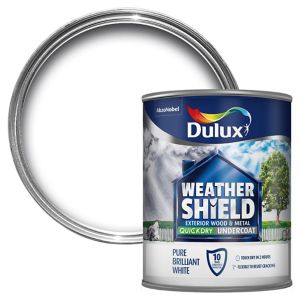 Dulux Retail Weathershield Undercoat Pure Brilliant White 750ml