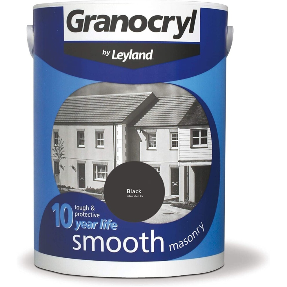 Granocryl Smooth Masonry Black 5L