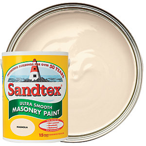 Sandtex Retail Smooth Masonry Magnolia 5L