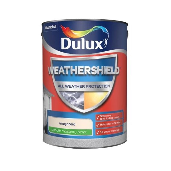Dulux Retail Weathershield Smooth Magnolia 5L