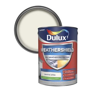 Dulux Retail Weathershield Smooth Jasmine White 5L