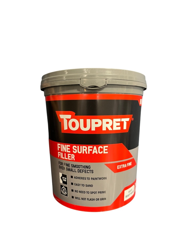 Toupret Fine Surface Filler (Extra Fine, Ready Mixed) 1.5kg