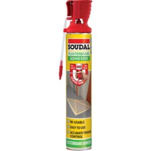 Soudal Genius Gun Plasterboard Adhesive - Champagne (750ml)