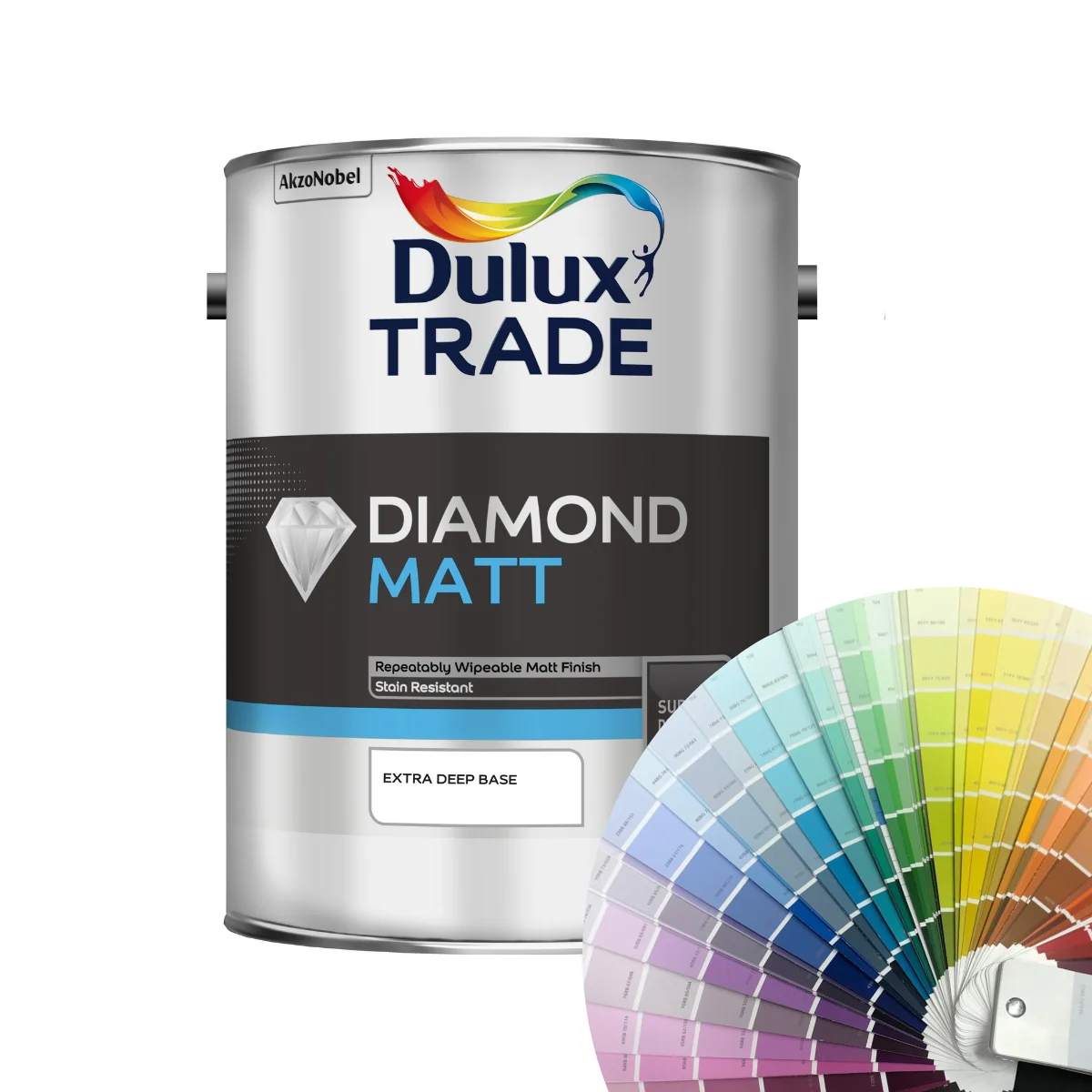 [26191] Dulux Trade Diamond Matt Tinted Colours EDB 5L