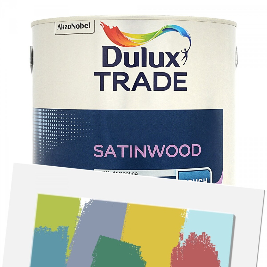 Dulux Trade Satinwood Tinted Colour Medium Base 2.5L