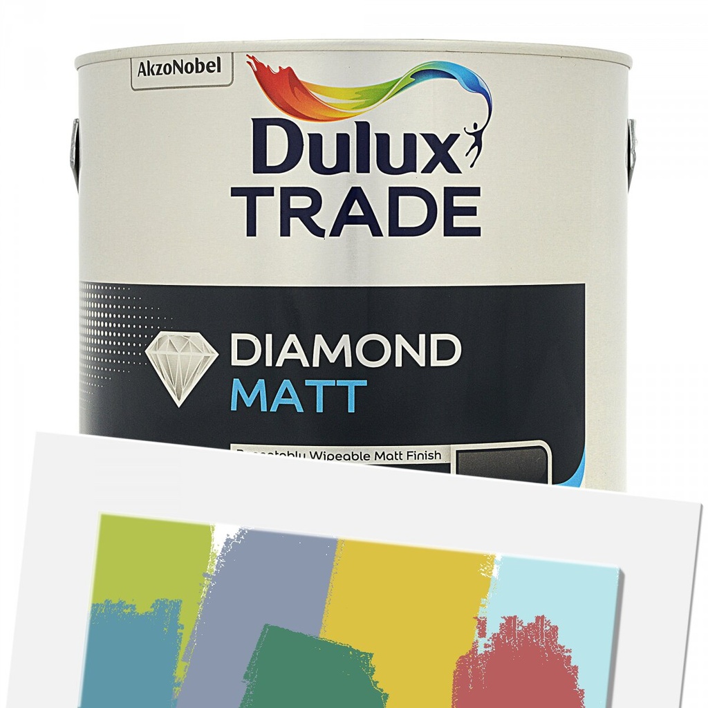 Dulux Trade Diamond Matt Tinted Colours LB 2.5L